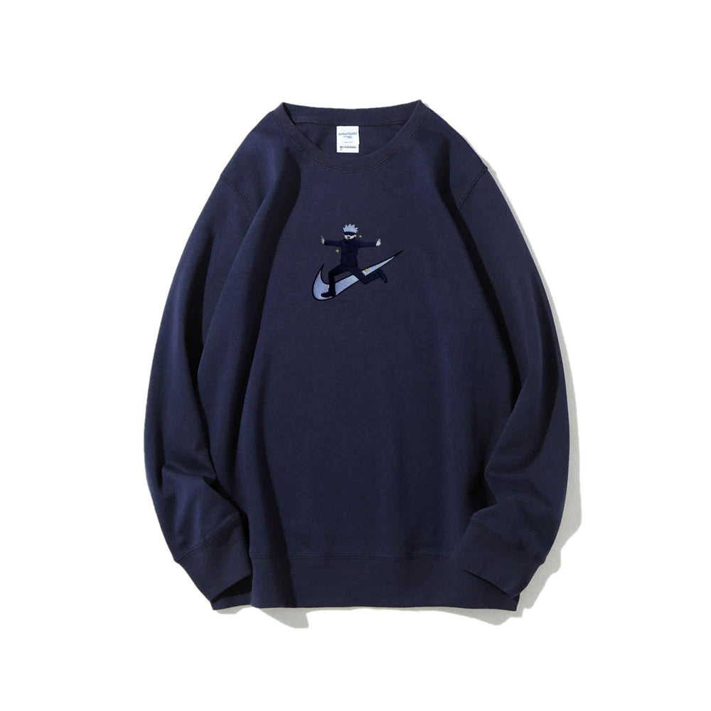 Jujutsu Kaisen pure cotton unisex anime embroidered sweatshirt