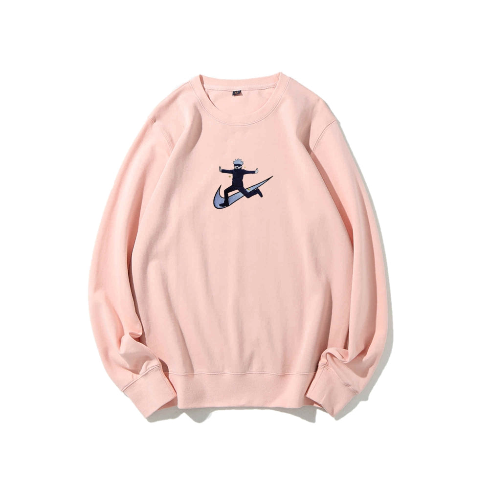 Jujutsu Kaisen pure cotton unisex anime embroidered sweatshirt