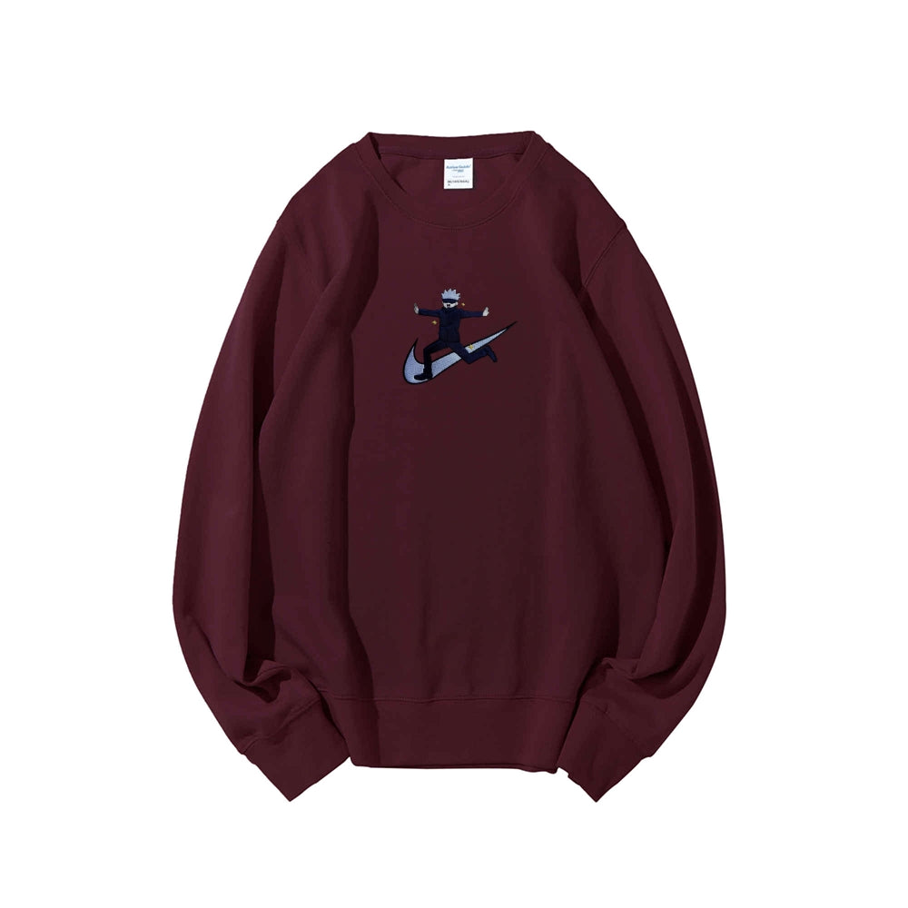 Jujutsu Kaisen pure cotton unisex anime embroidered sweatshirt