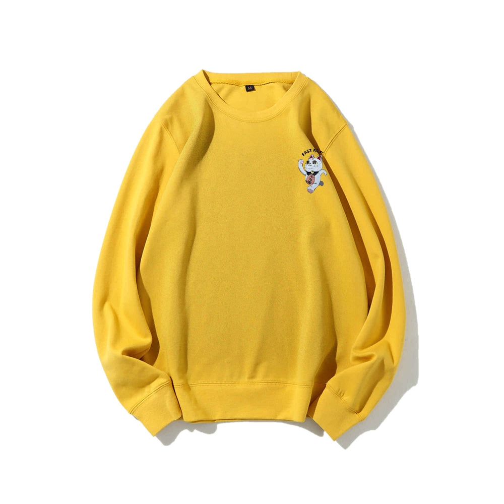 Dandadan Cotton Unisex Round Neck Anime Sweatshirt