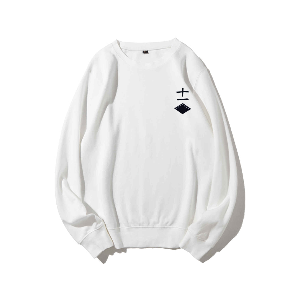 Bleach Cotton Unisex Round Neck Anime Sweatshirt