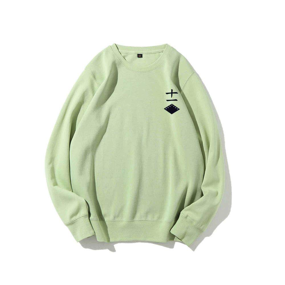 Bleach Cotton Unisex Round Neck Anime Sweatshirt