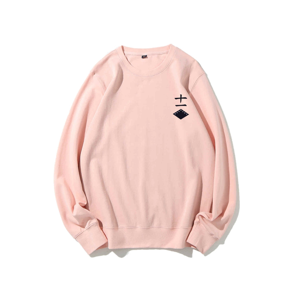 Bleach Cotton Unisex Round Neck Anime Sweatshirt