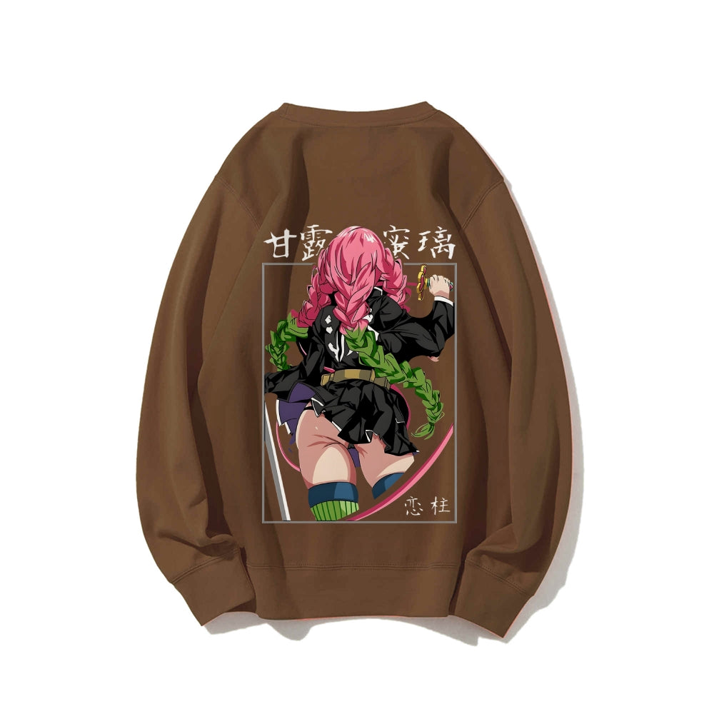 Casual Crewneck Sweatshirt Demon Slayer: Kimetsu no Yaiba