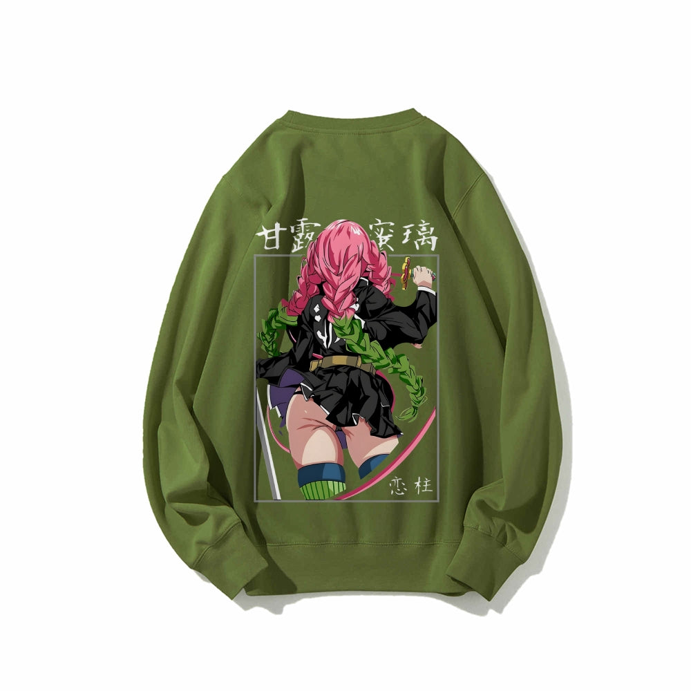 Casual Crewneck Sweatshirt Demon Slayer: Kimetsu no Yaiba