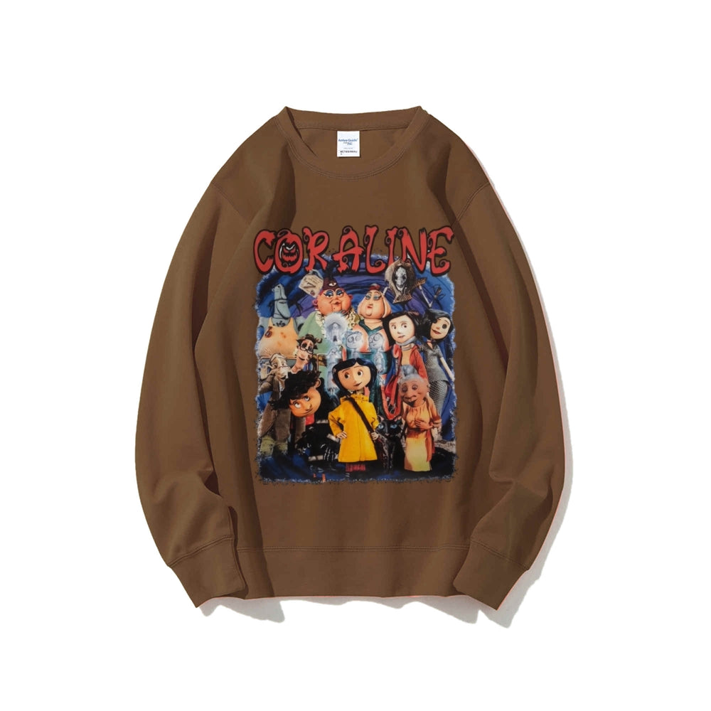 Casual Crewneck Sweatshirt COR ALINE