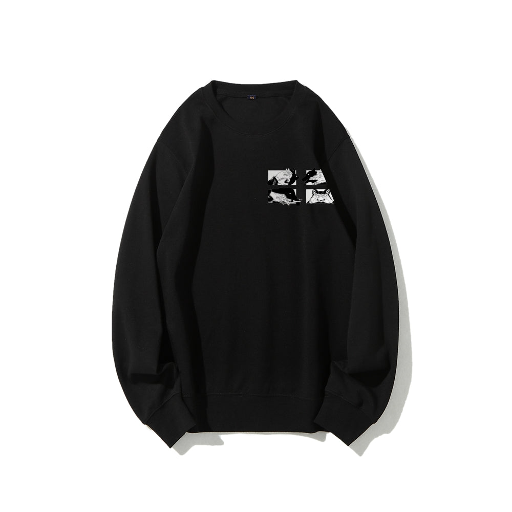 Jujutsu Kaisen Cotton Unisex Crew Neck Anime Sweatshirt