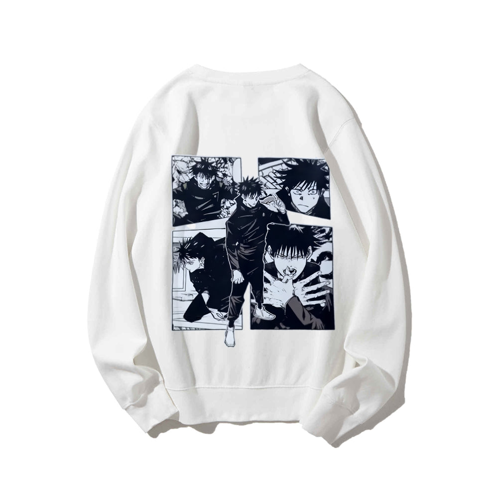 Jujutsu Kaisen Cotton Unisex Crew Neck Anime Sweatshirt