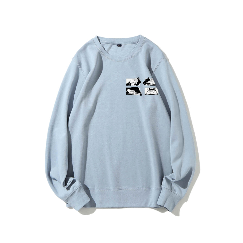 Jujutsu Kaisen Cotton Unisex Crew Neck Anime Sweatshirt