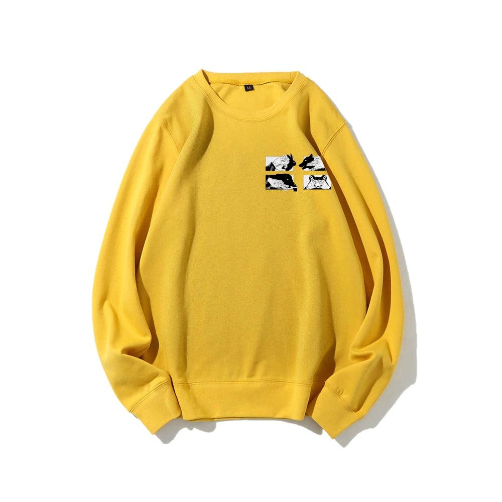 Jujutsu Kaisen Cotton Unisex Crew Neck Anime Sweatshirt