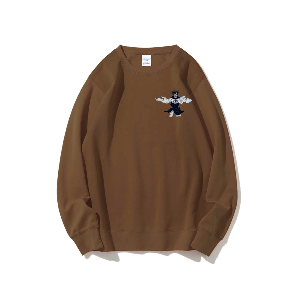 Jujutsu Kaisen Cotton Unisex Crew Neck Anime Sweatshirt