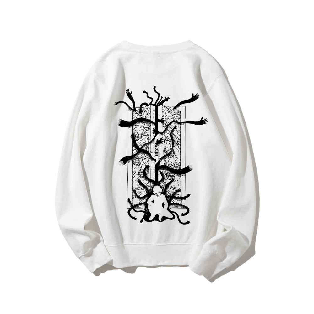 Full Metal Alchemist Cotton Unisex Crewneck Anime Sweatshirt