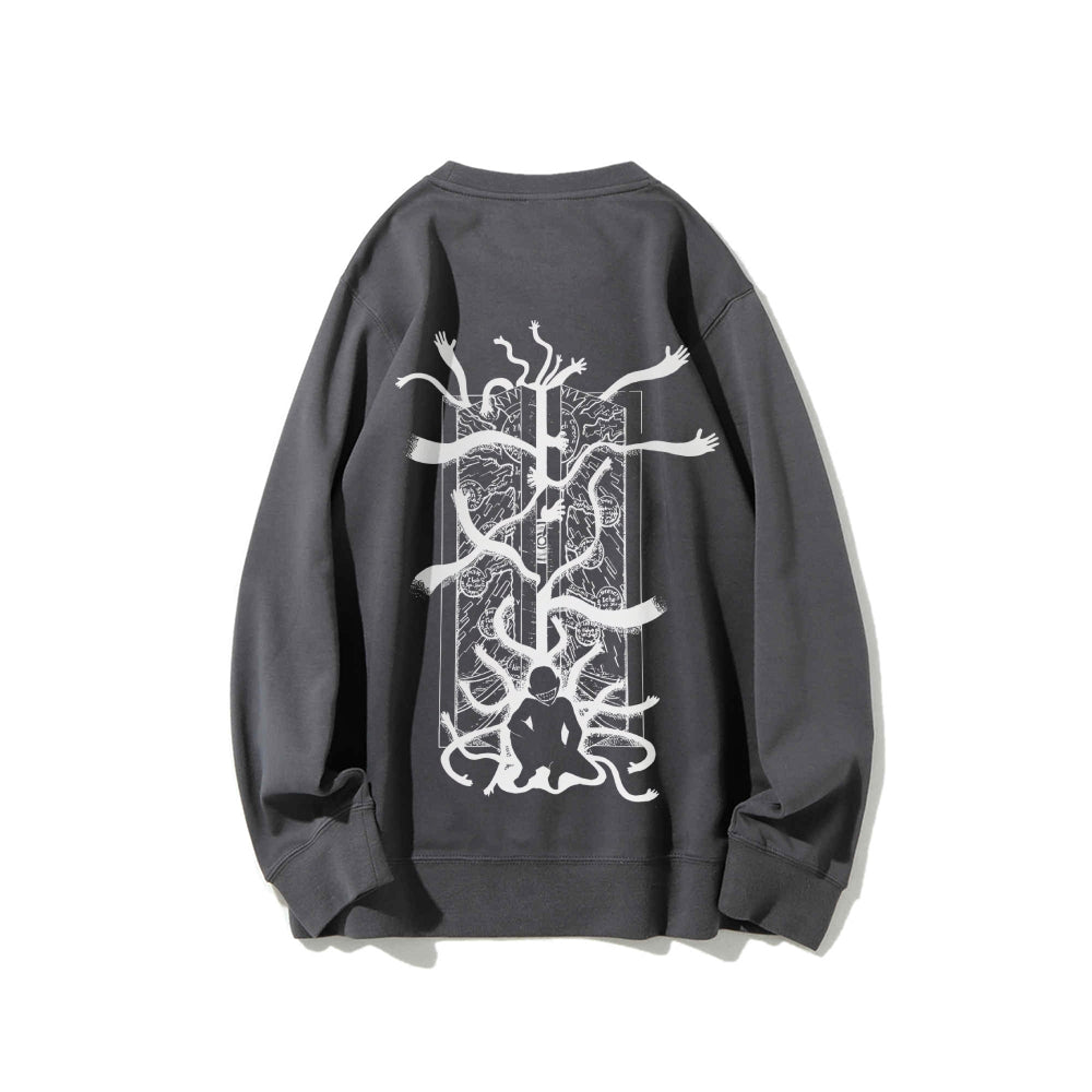 Full Metal Alchemist Cotton Unisex Crewneck Anime Sweatshirt
