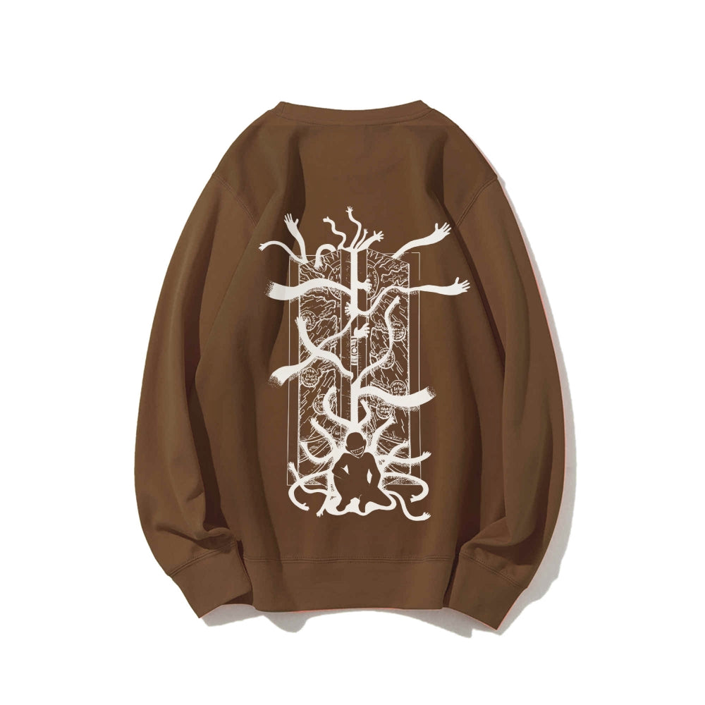 Full Metal Alchemist Cotton Unisex Crewneck Anime Sweatshirt