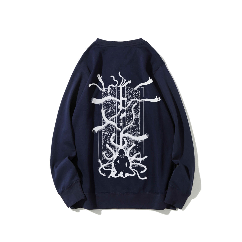 Full Metal Alchemist Cotton Unisex Crewneck Anime Sweatshirt