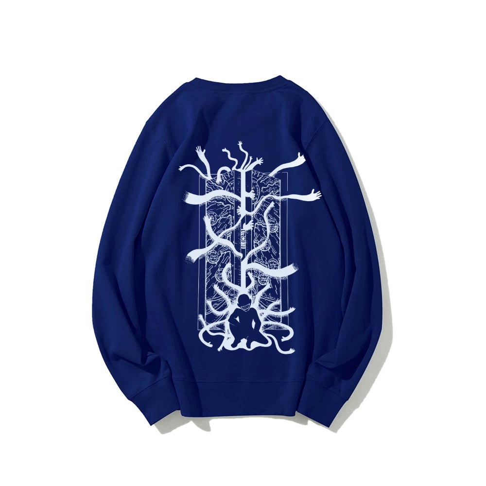 Full Metal Alchemist Cotton Unisex Crewneck Anime Sweatshirt
