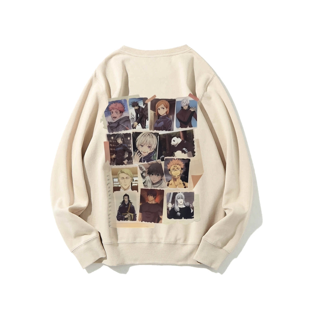 Casual Crewneck Sweatshirt Jujutsu Kaisen