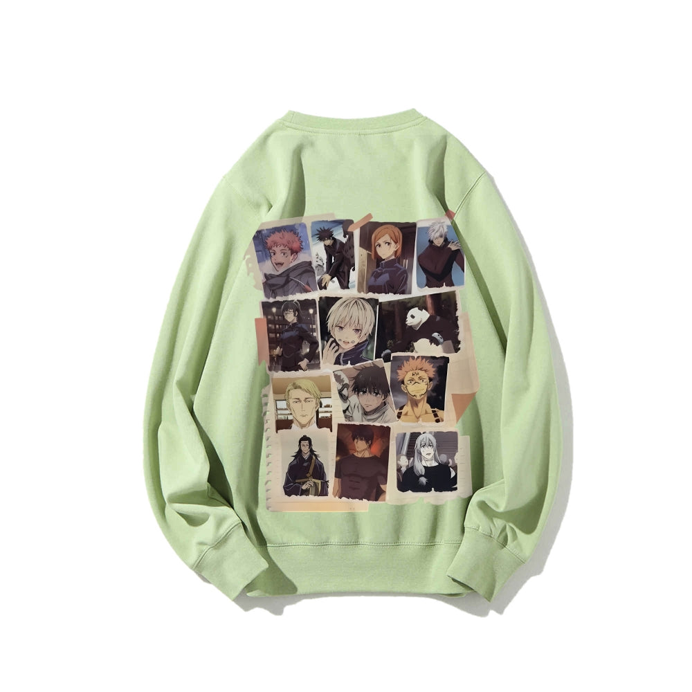Casual Crewneck Sweatshirt Jujutsu Kaisen
