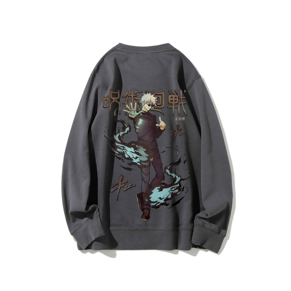 Casual Crewneck Sweatshirt Jujutsu Kaisen