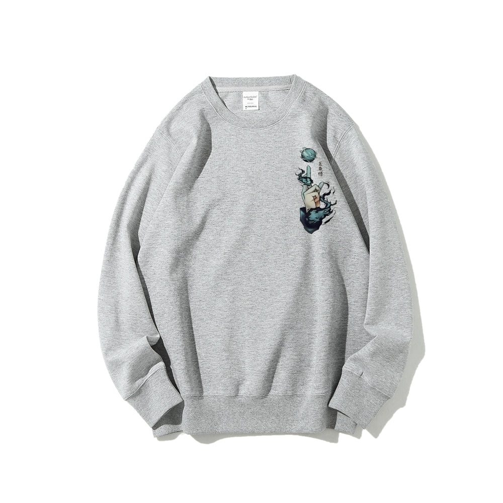 Casual Crewneck Sweatshirt Jujutsu Kaisen