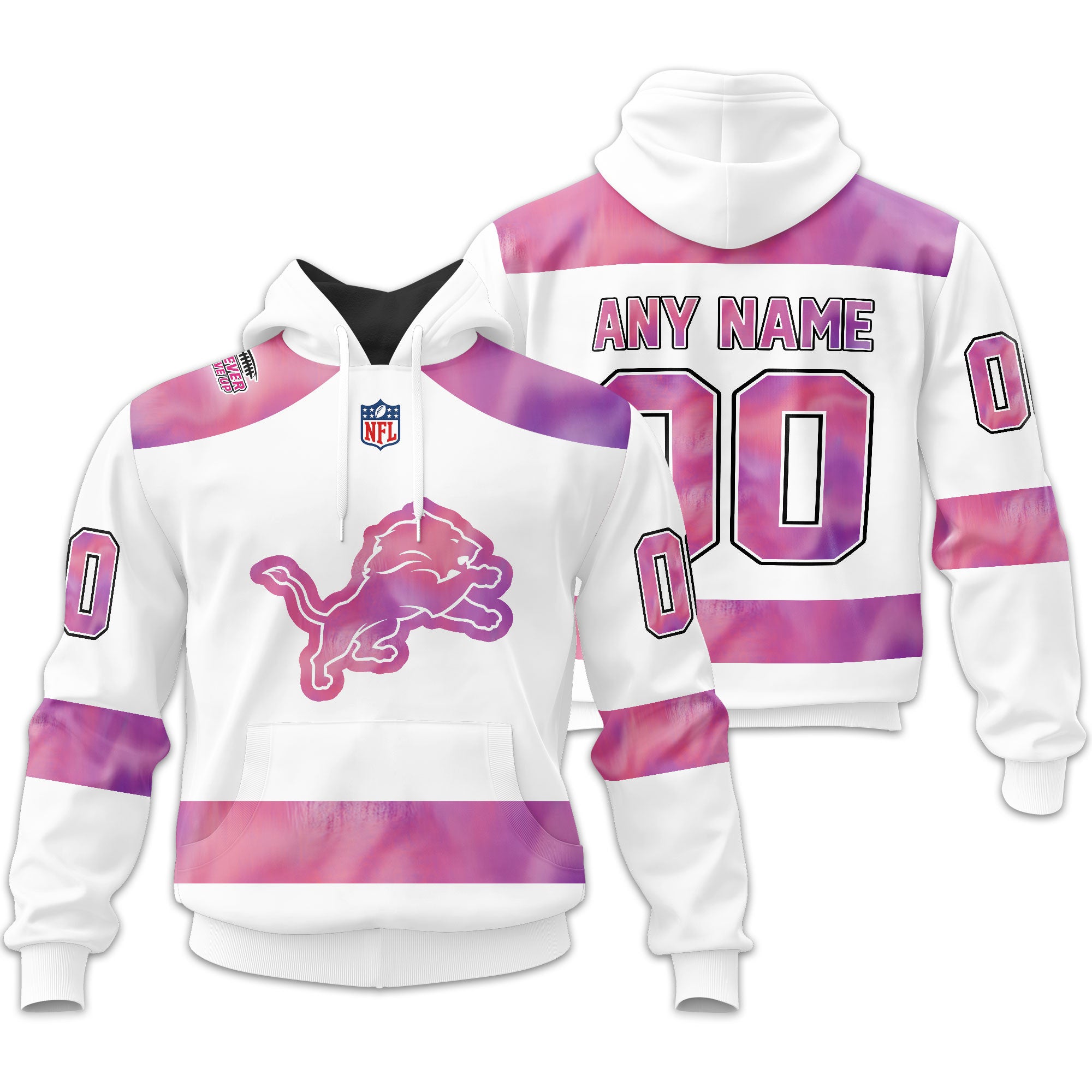 Detroit Lions | Personalized Fight Cancer Design