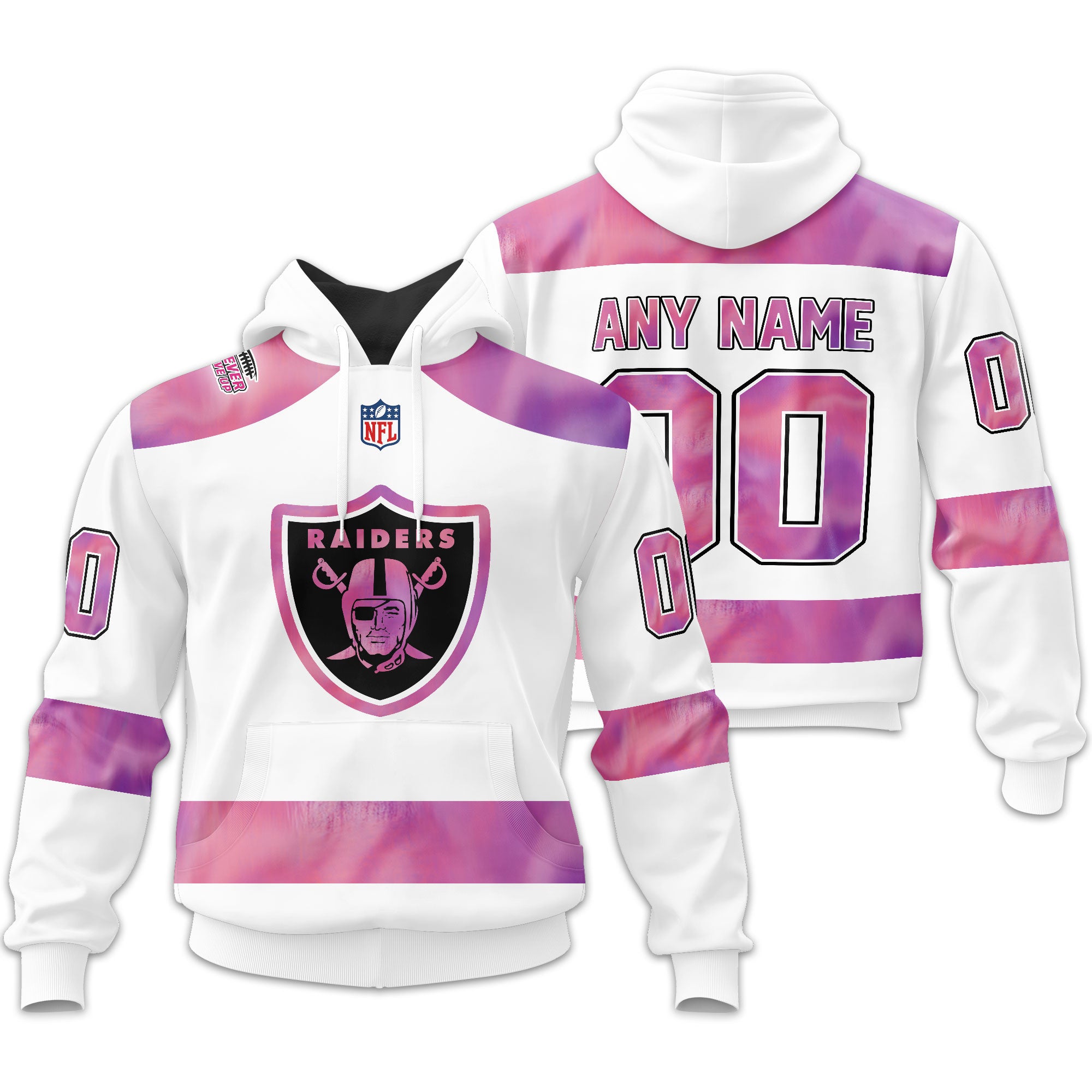 Las Vegas Raiders | Personalized Fight Cancer Design