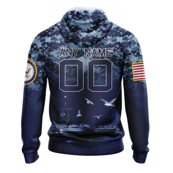 Arizona Cardinals | Honor US Navy Veterans Hoodies