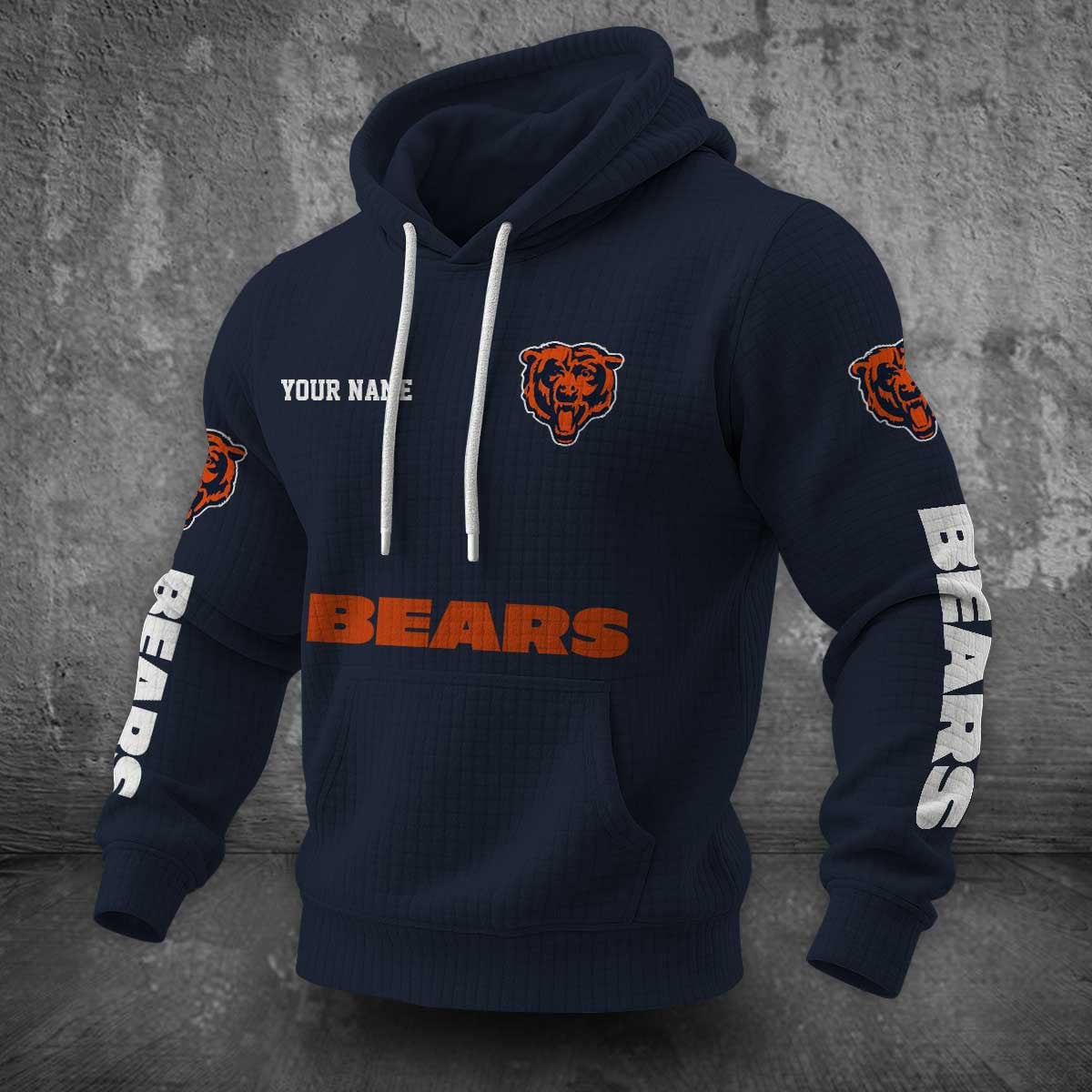Chicago Bears Waffle Hoodie PLDT2077_306