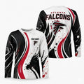 Atlanta Falcons All Over Print Long Sleeves Shirt Personalize