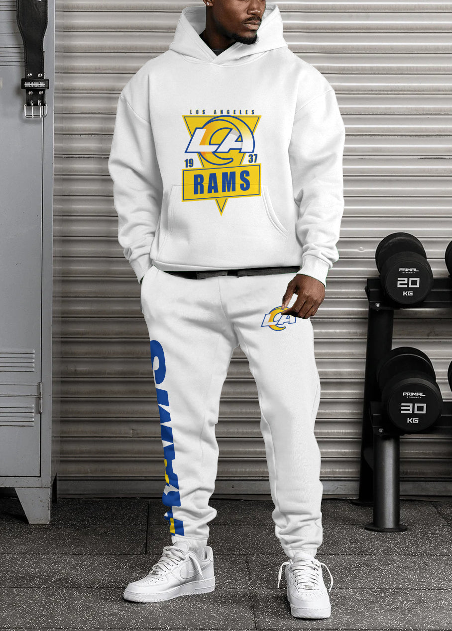 Los Angeles Rams  3D Printed Pullover Hoodie And Sweatpant 2pcs Tracksuits