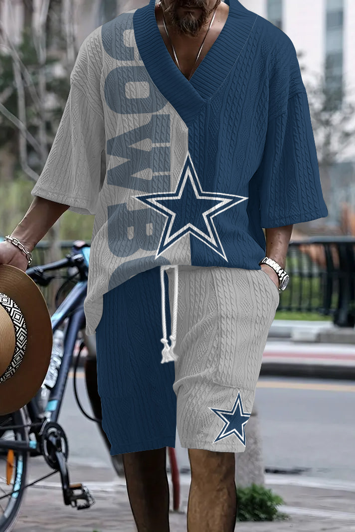 Dallas Cowboys  Limited Edition Top And Shorts Two-Piece Suits