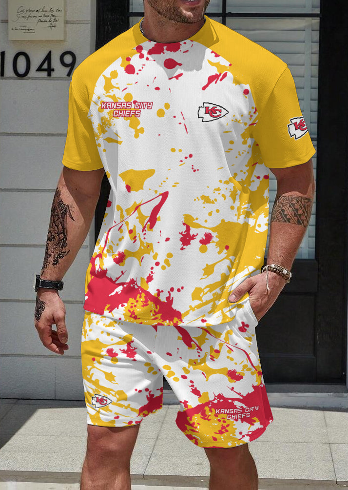 Kansas City Chiefs  Limited Edition Top And Shorts Two-Piece Suits