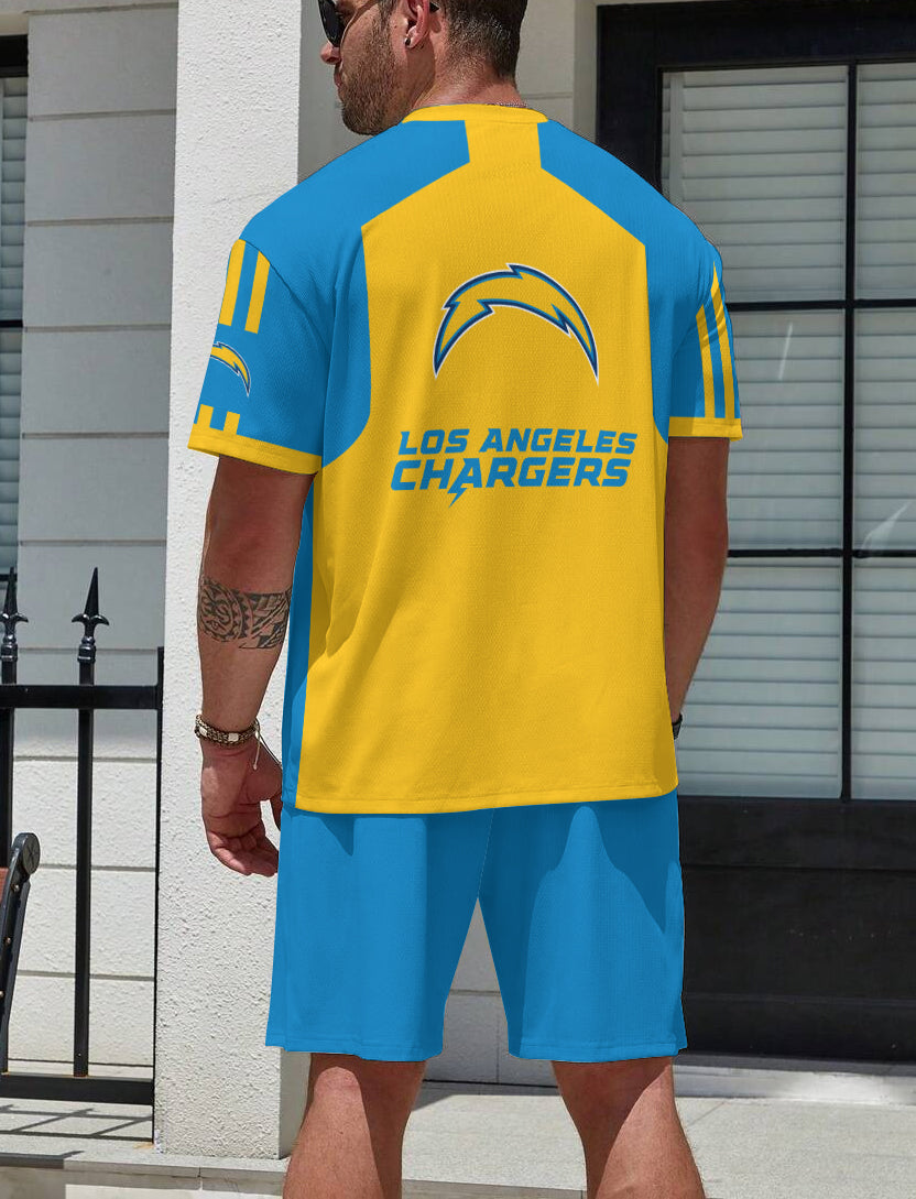 Los Angeles Chargers Limited Edition Top And Shorts Two-Piece Suits