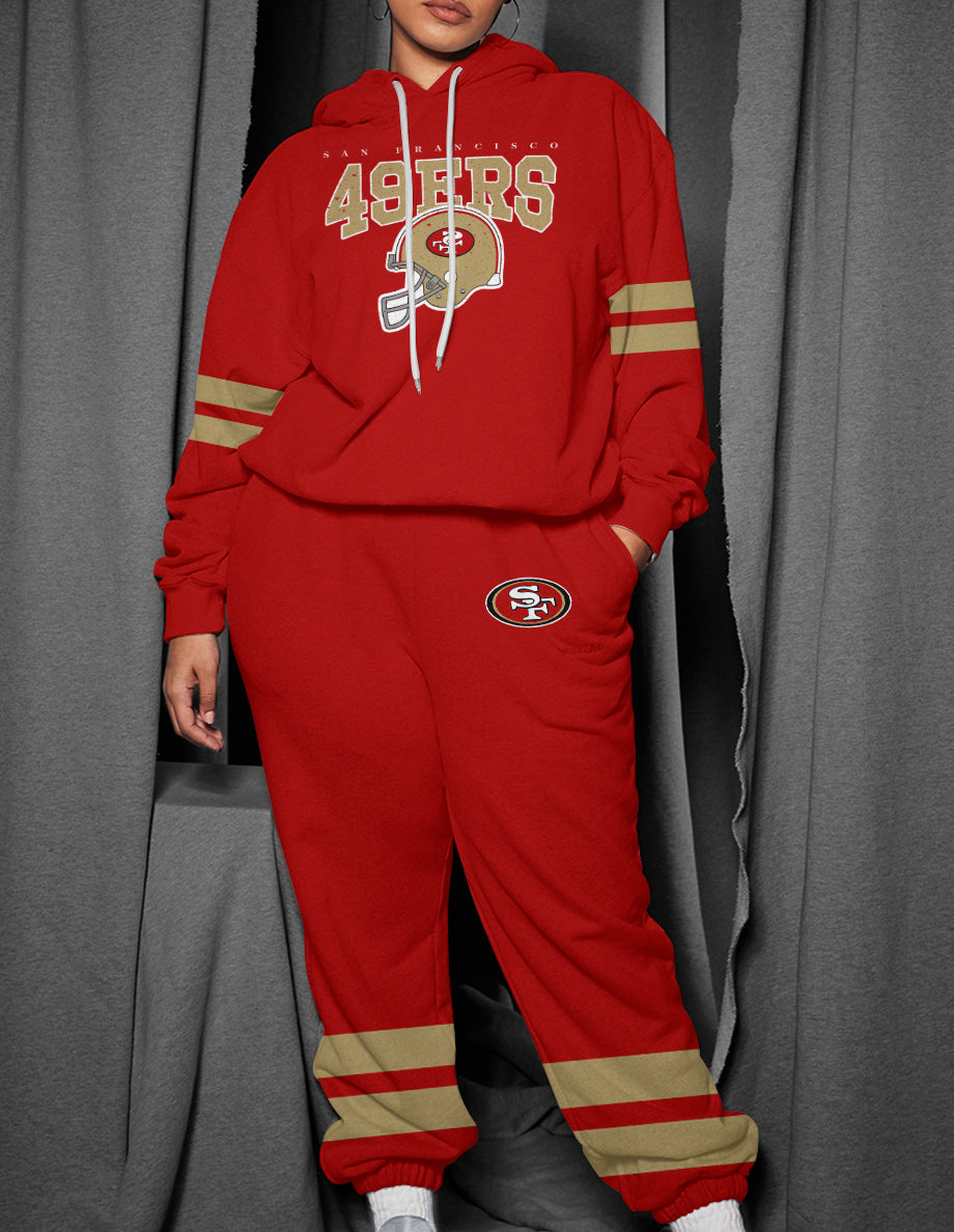 San Francisco 49ers 3D Printed Pullover Hoodie And Sweatpant 2pcs Tracksuits