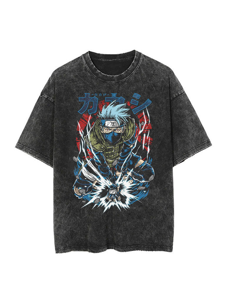 Kakashi Chidori Vintage Tee