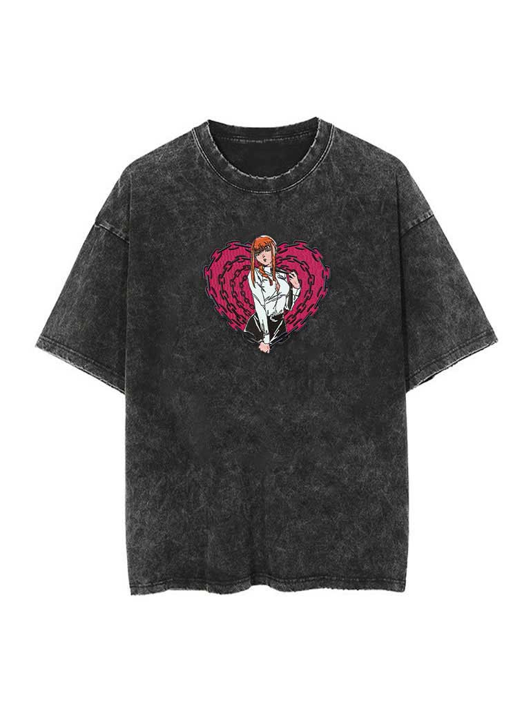 Makima Embroidery Tee