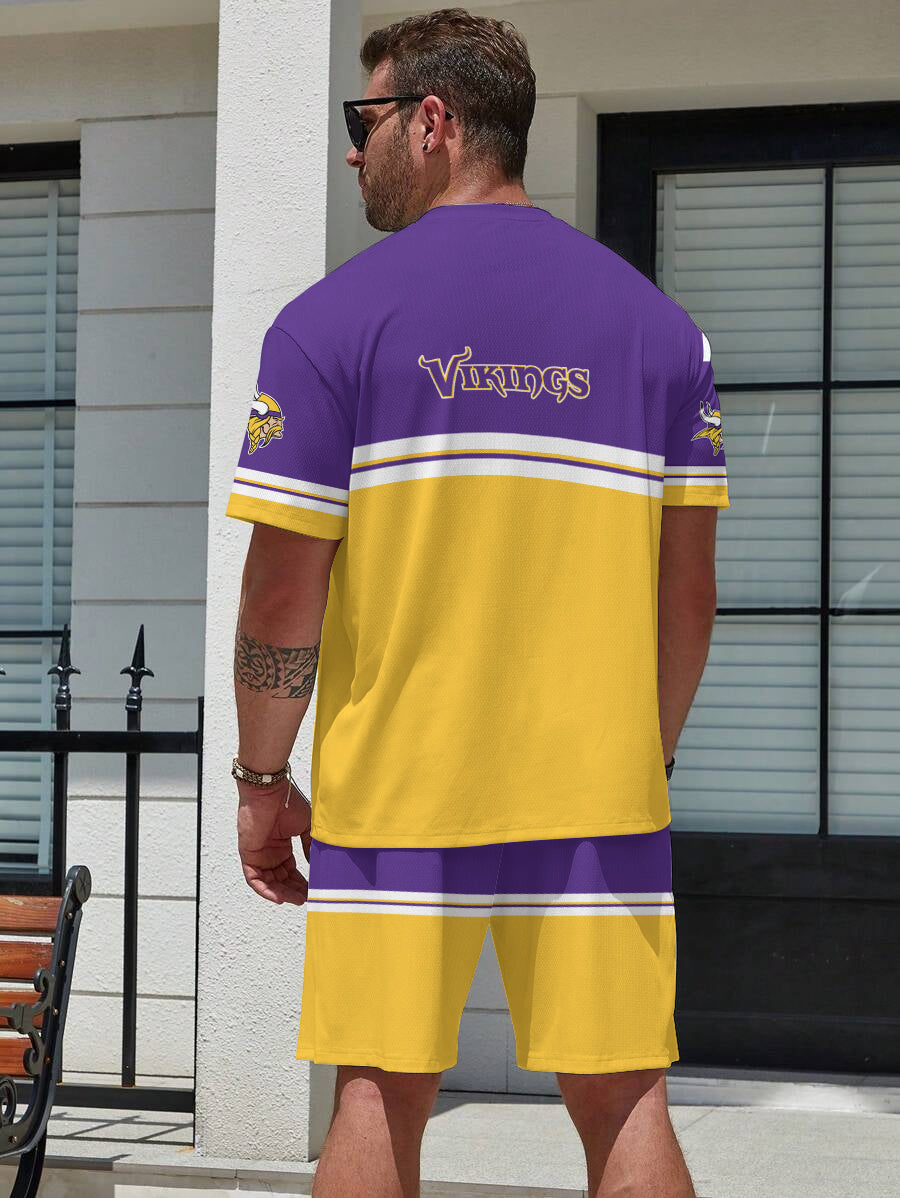 Minnesota Vikings Limited Edition Top And Shorts Two-Piece Suits