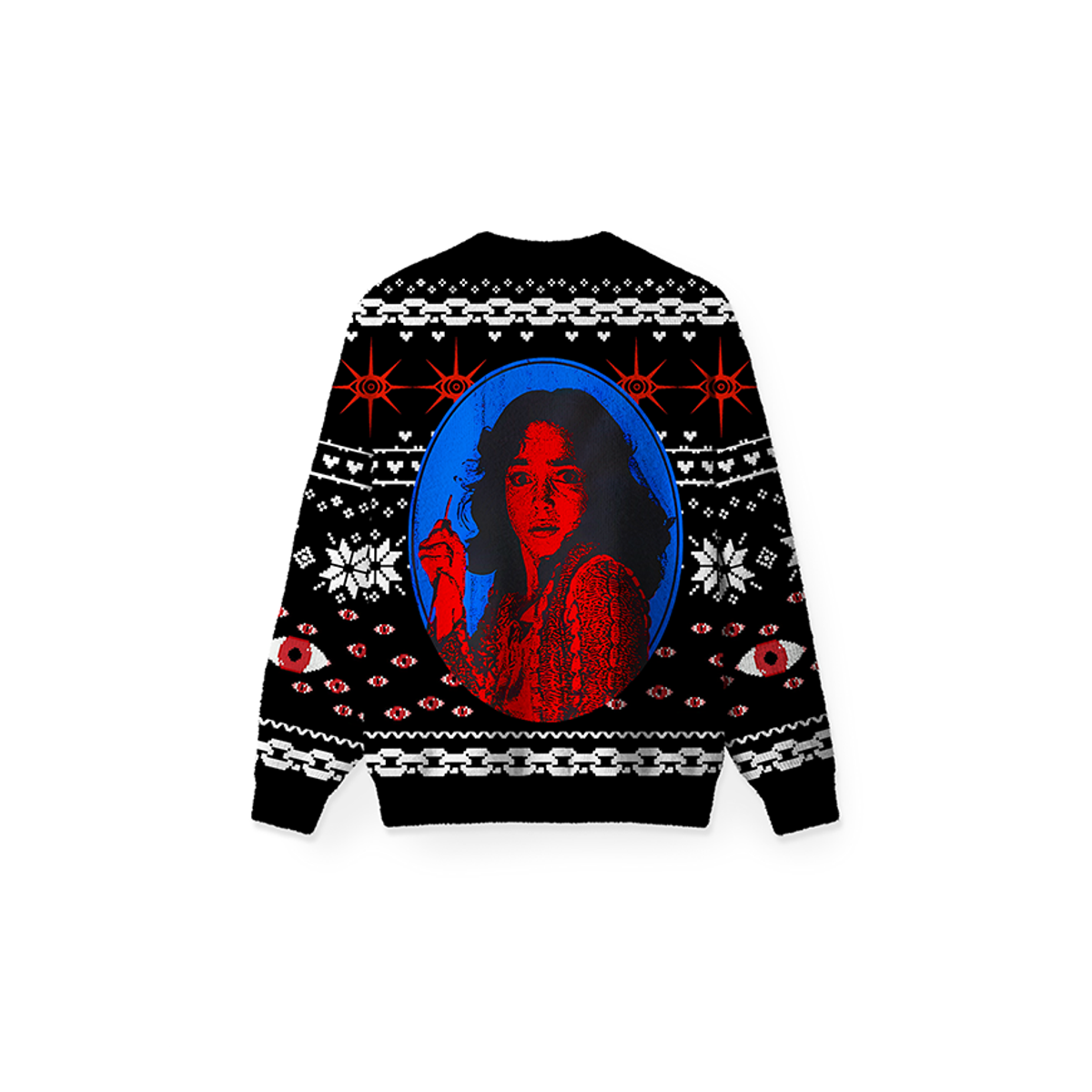 EYE OF SUSPIRIA UGLY CHRISTMAS SWEATSHIRT — image 2