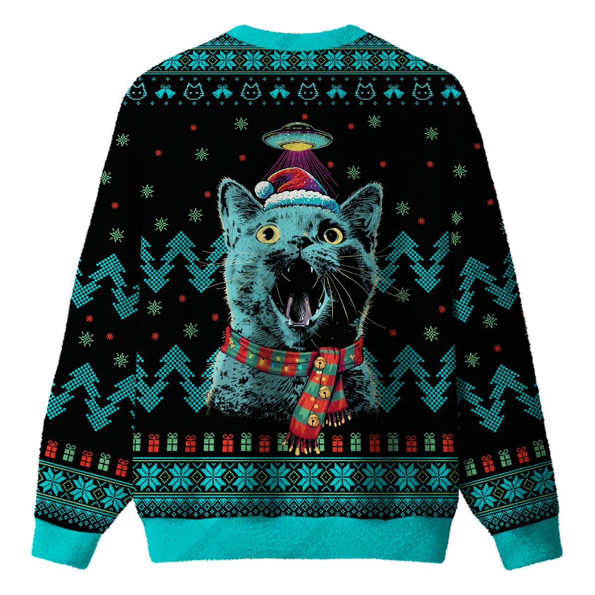 MEOWFO UGLY CHRISTMAS SWEATSHIRT — image 2