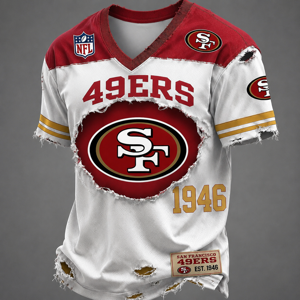 SF49 x NFL Luxury Classic T-shirt DDT 140526 TTTZ