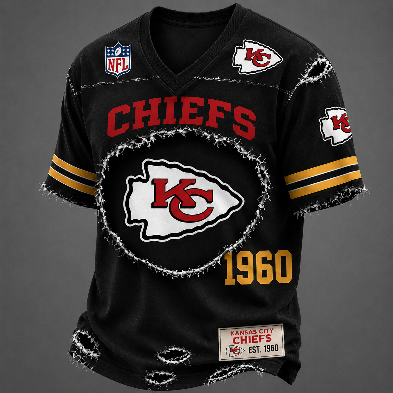 KCC x NFL Luxury Classic T-shirt DDT 140526 TTTZ