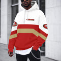 San Francisco 49ers Printed Hooded Pocket Pullover Hoodie