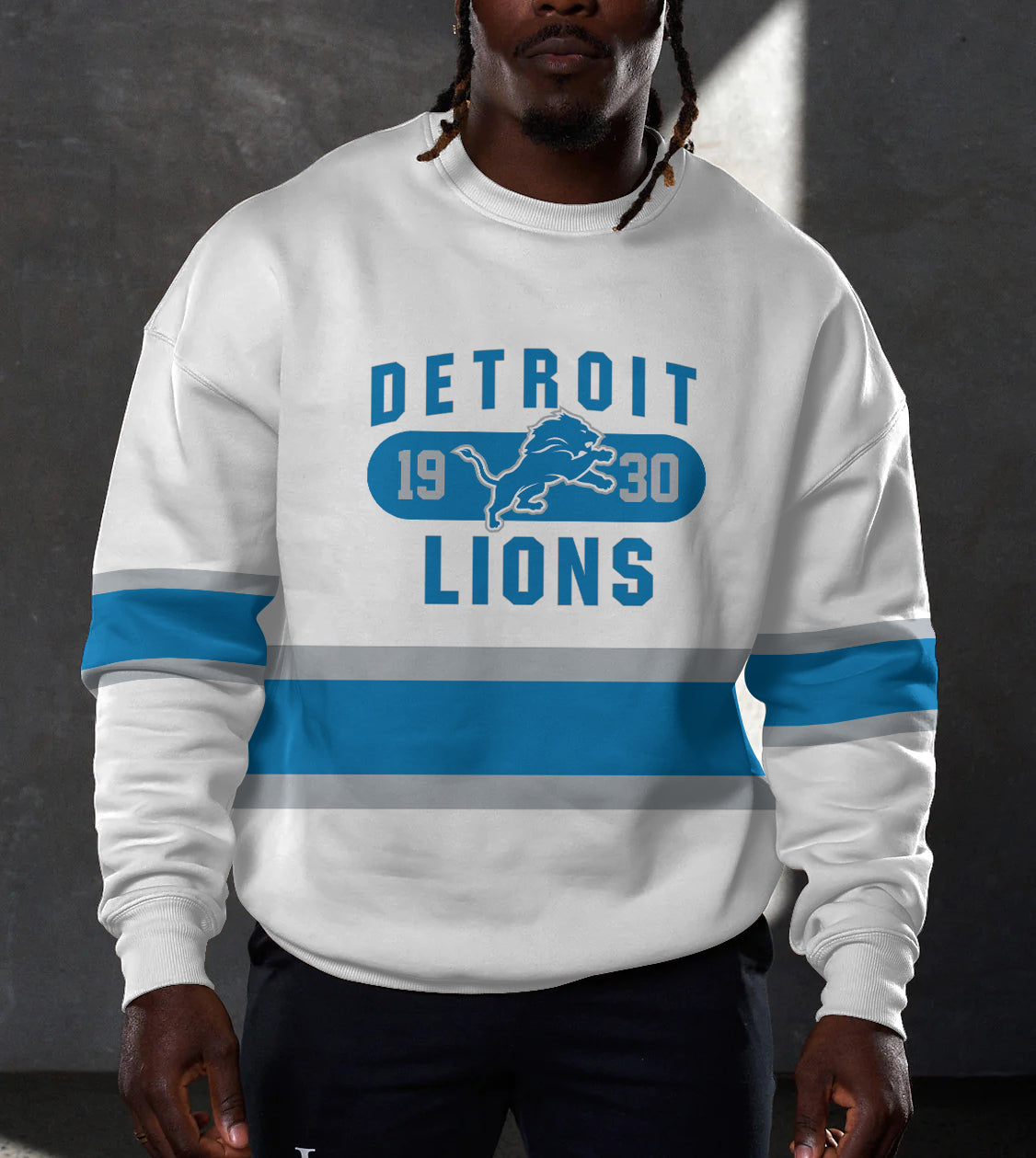 Detroit Lions 3D Limited Edition Crew Neck sweatshirt
