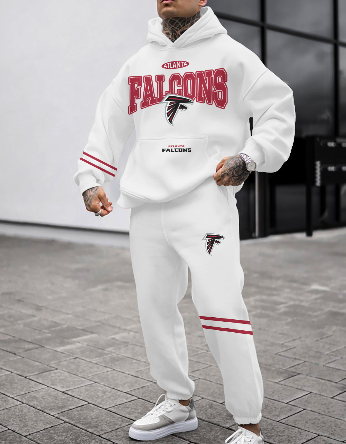 Atlanta Falcons 3D Printed Pullover Hoodie And Sweatpant 2pcs Tracksuits