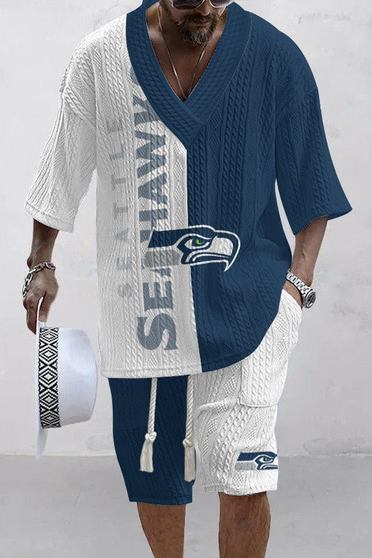 Seattle Seahawks Limited Edition Top And Shorts Two-Piece Suits