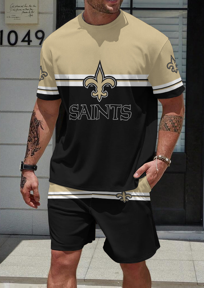 New Orleans Saints Limited Edition Top And Shorts Two-Piece Suits
