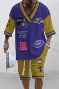 Baltimore Ravens Limited Edition Top And Shorts Two-Piece Suits