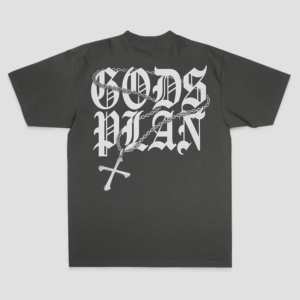 God's Plan Printed Men's T-shirt