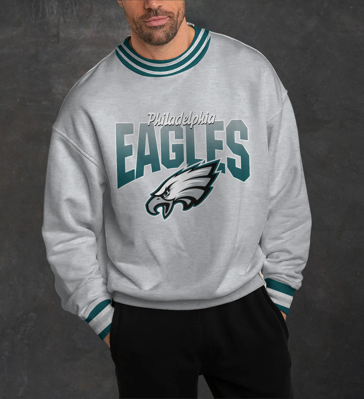 Philadelphia Eagles 3D Limited Edition Crew Neck sweatshirt