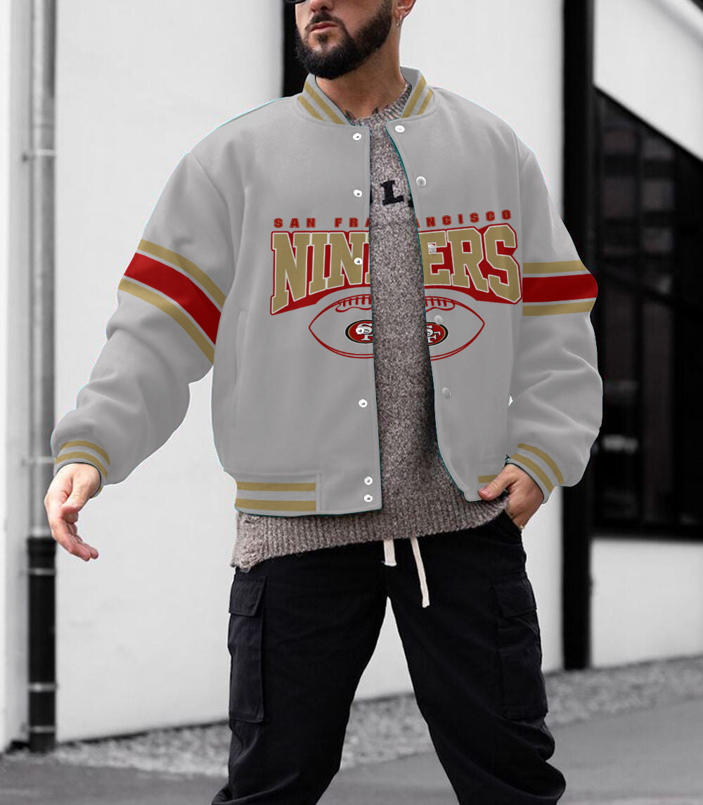 San Francisco 49ers Men's Limited Edition Full-Snap Casual Jacket